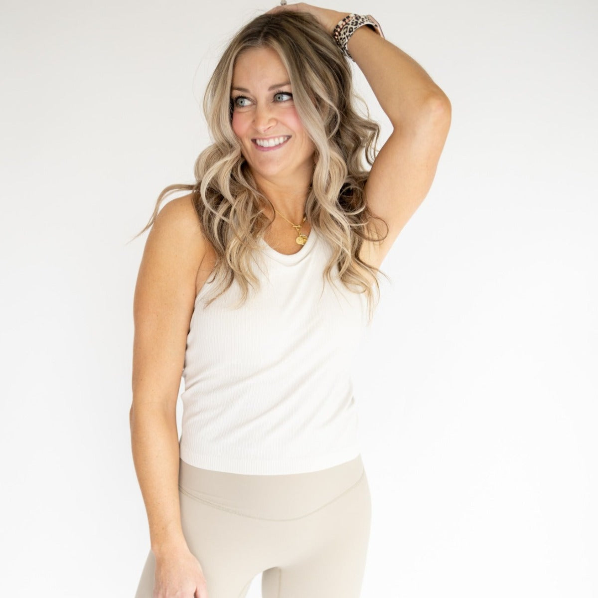 Restore Ribbed Comfort Tank w/ Built in Bra