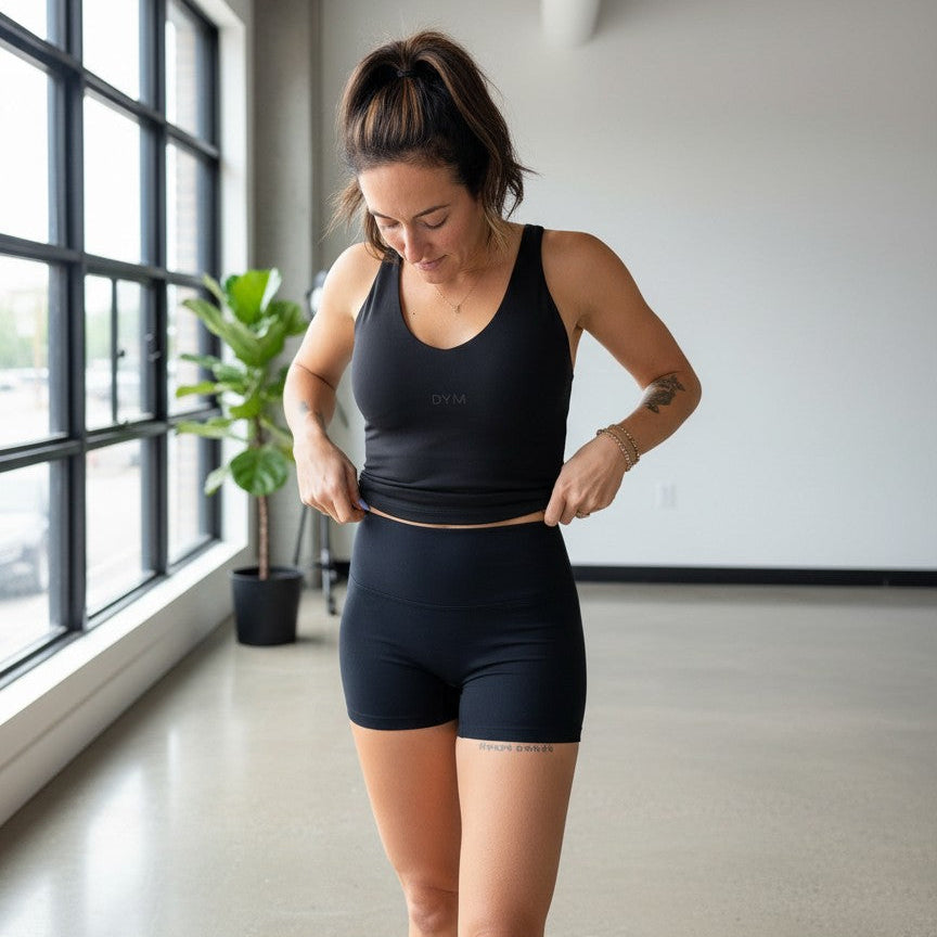 Comfort Flex | Full Length Tank | Black
