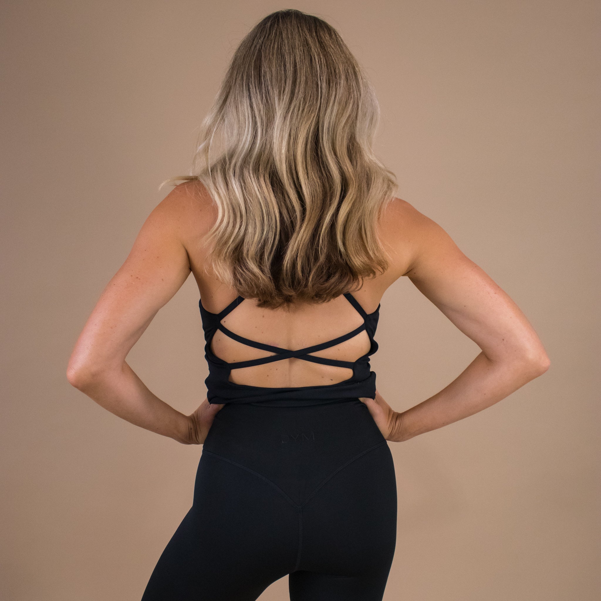 Allure Tank | Medium Support | Black