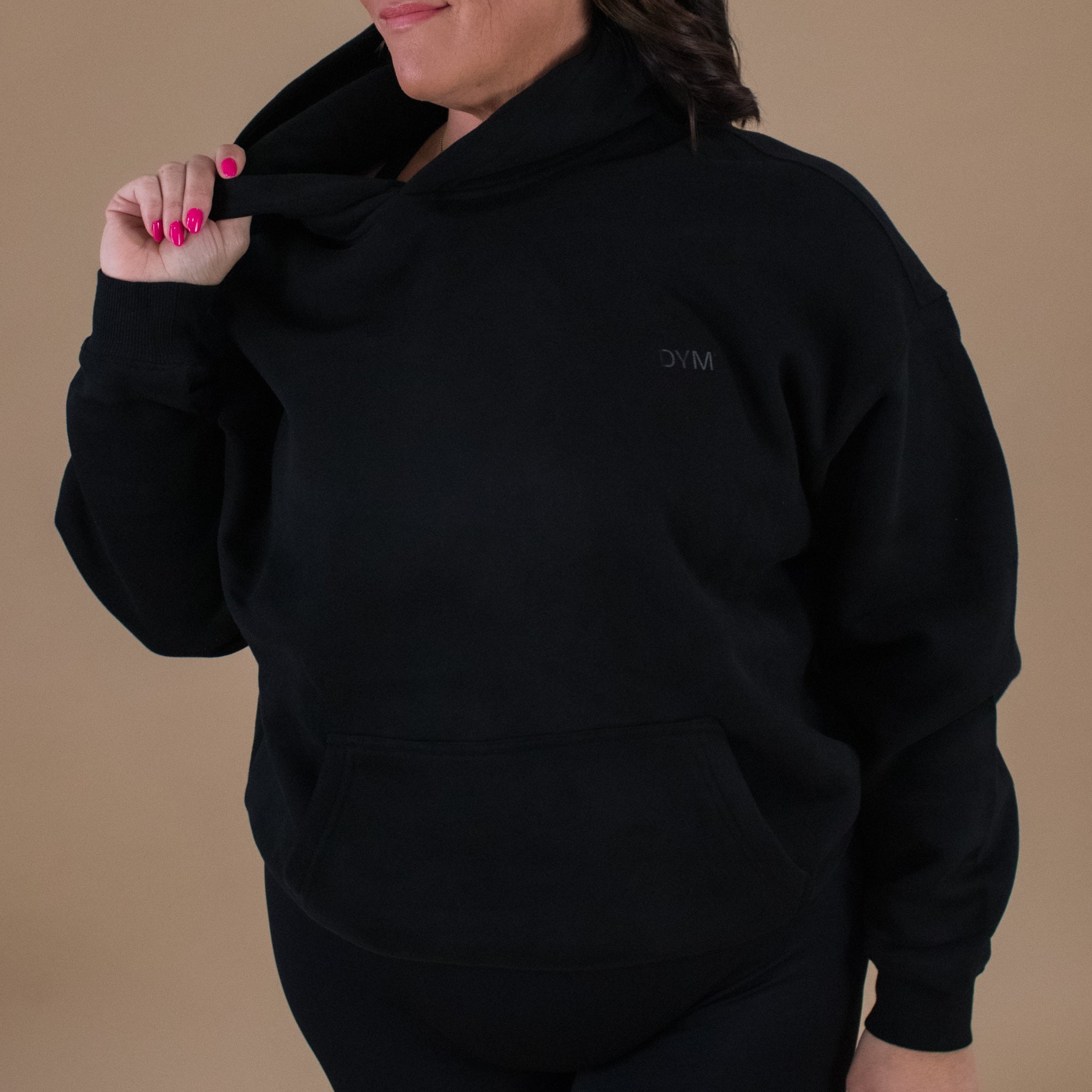 DYM COMFORT "Oversized" Pullover | Black